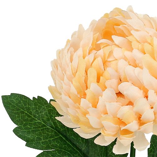 Floristik24 Melocotón crisantemo artificial Ø7cm L18cm