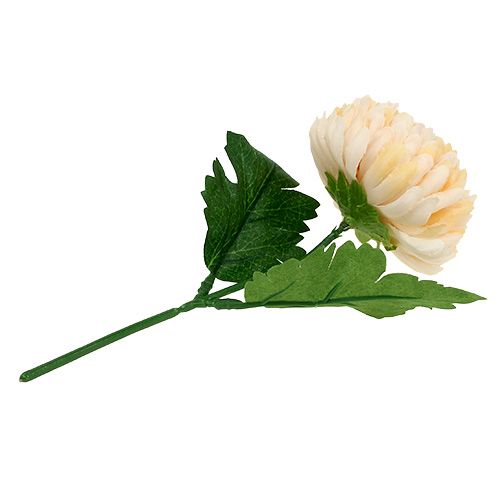 Floristik24 Melocotón crisantemo artificial Ø7cm L18cm