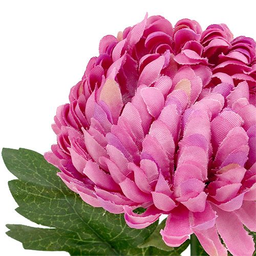Floristik24 Crisantemo Rosa artificial Ø7cm L18cm
