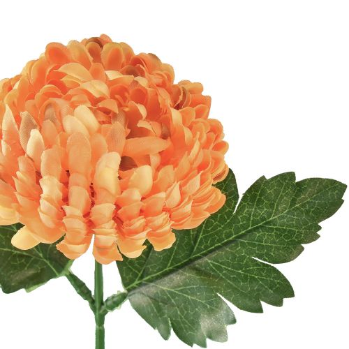 Artículo Crisantemo naranja Ø7cm L18cm 1ud