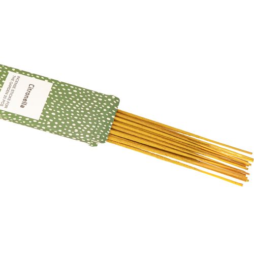 Floristik24 Incienso de Citronela en Bambú (L50cm, 20 Varillas)