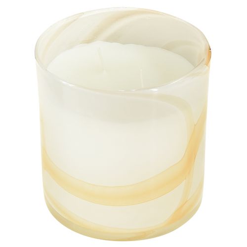 Artículo Vela perfumada de citronela en vaso blanco Ø12cm H12,5cm