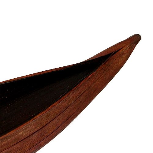 Floristik24 Hoja de coco marrón 60cm
