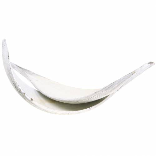 Cáscara de coco hoja de coco blanco lavado 500g