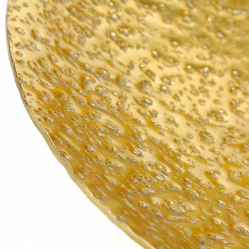 Floristik24 Cuenco decorativo dorado metal Ø35 / 46cm, juego de 2