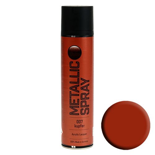 Floristik24 Color spray metalizado cobre brillante 400ml