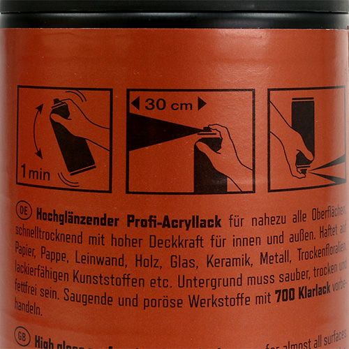 Floristik24 Color spray metalizado cobre brillante 400ml