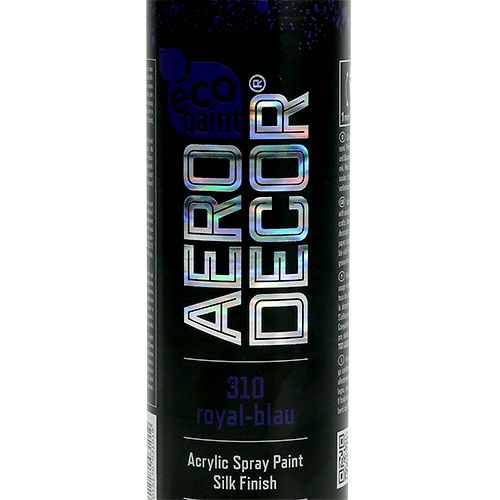 Floristik24 Spray de color seda mate 400ml azul royal