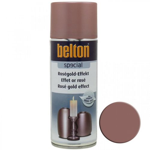 Floristik24 Belton pintura especial spray efecto oro rosa pintura especial 400ml