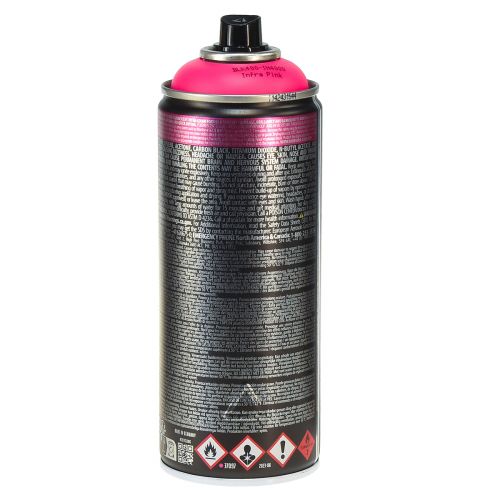Artículo Pintura fluorescente en aerosol de color rosa neón 400 ml