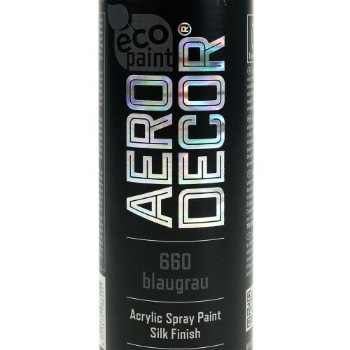 pintura en spray Acrílico Azul-Gris 400ml | Floristik24.es