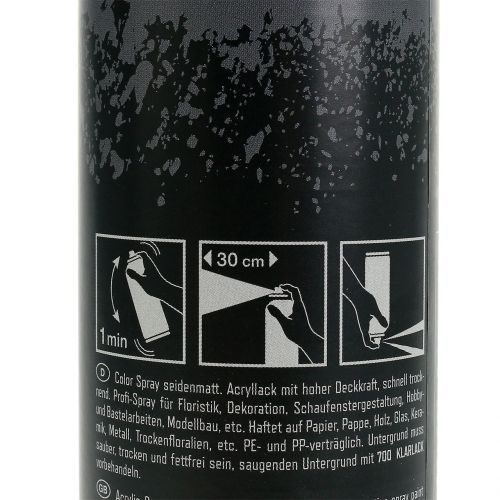 pintura en spray Acrílico Azul-Gris 400ml | Floristik24.es