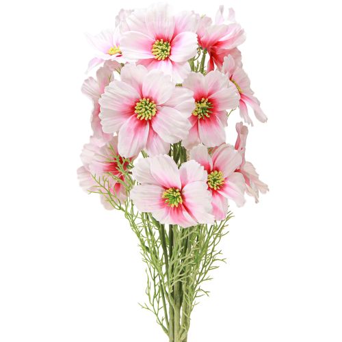 Cosmea artificial rosa 77cm 3uds