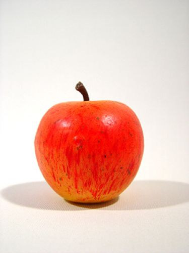 Floristik24 Manzanas 7cm mate 6pcs