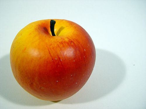 Floristik24 Manzanas 7cm mate 6pcs