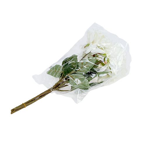 Artículo Dalia blanco 28cm 4pcs