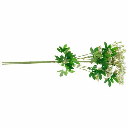 Artículo Zanahoria silvestre Flor de prado artificial Flores artificiales 3 piezas