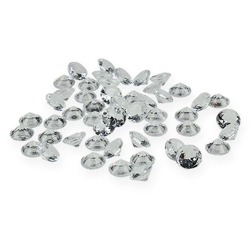 Diamantes decorativos 12mm naturales 170 piezas
