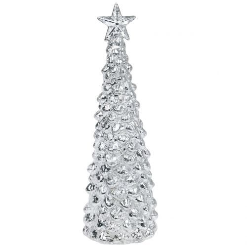 Floristik24 Árbol de navidad acrílico con luz LED H36cm