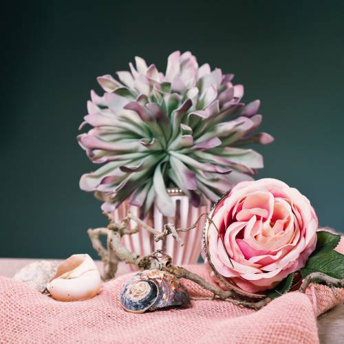 Floristik24 Rama decorativa flor espuma verde 70cm