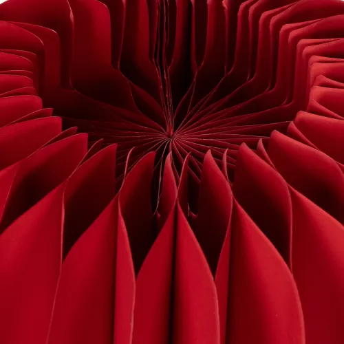 Decoración de papel con forma de calabaza redonda de panal, decoración moderna para mesa, 24 cm, 4 unidades. | Floristik24.es