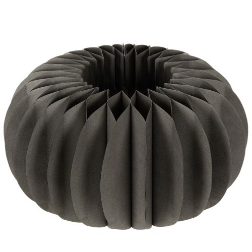 Decoración de mesa de papel con forma de panal de calabaza, plegable, redonda, 34 cm, 2 piezas | Floristik24.es