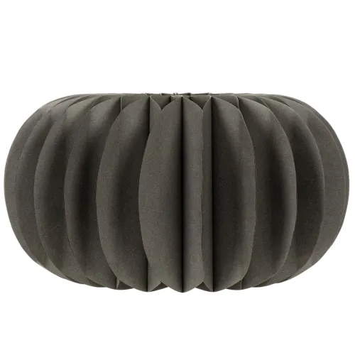 Decoración de mesa de papel con forma de panal de calabaza, plegable, redonda, 34 cm, 2 piezas | Floristik24.es