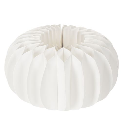 Bola decorativa de papel, decoración moderna para calabazas, papel alveolar, 34 cm, 2 unidades