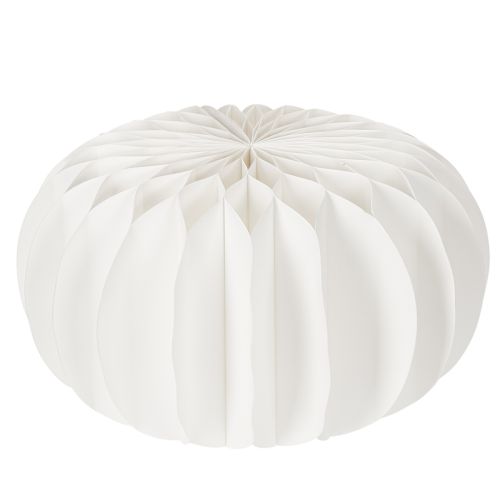 Bola decorativa de papel, decoración moderna para calabazas, papel alveolar, 34 cm, 2 unidades | Floristik24.es