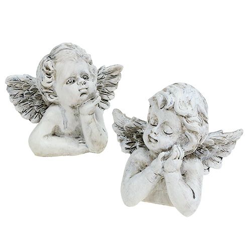 Floristik24 Deco Angel H7,5cm 6 piezas