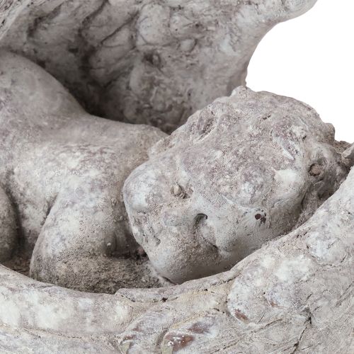 Artículo Ángel decorativo durmiendo con alas figura de ángel tumba 22,5cm