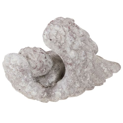 Artículo Ángel decorativo durmiendo con alas figura de ángel tumba 22,5cm