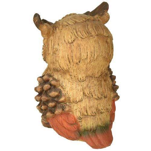 Artículo Búho decorativo figura decorativa pintada a mano otoño poliresina decorativa H14cm