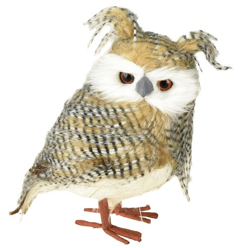 Artículo Búho decorativo, otoño, animal del bosque, decoración de invierno H27cm