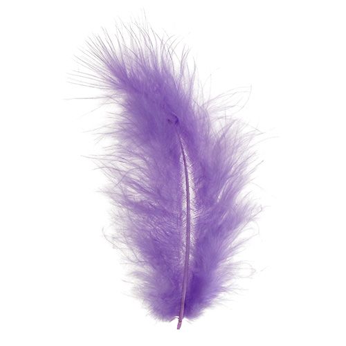 Artículo Plumas cortas 30g violeta claro