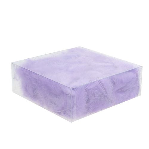 Artículo Plumas cortas 30g violeta claro