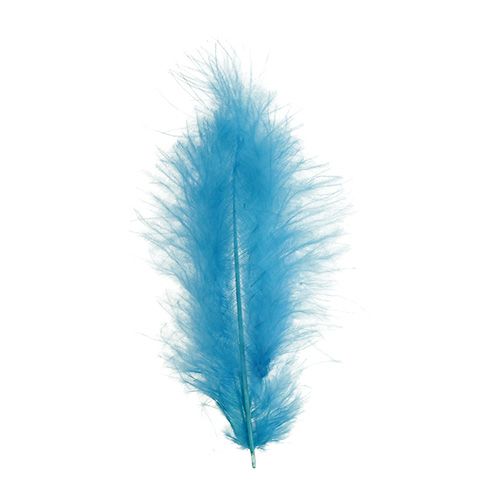 Floristik24 Plumas cortas 30g turquesa