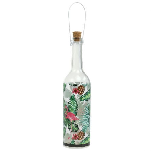Artículo Deco biberón LED flamenco 37,5cm blanco cálido 2uds