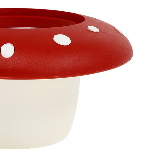 Artículo Agárico de mosca decorativo Ø6cm 11 piezas