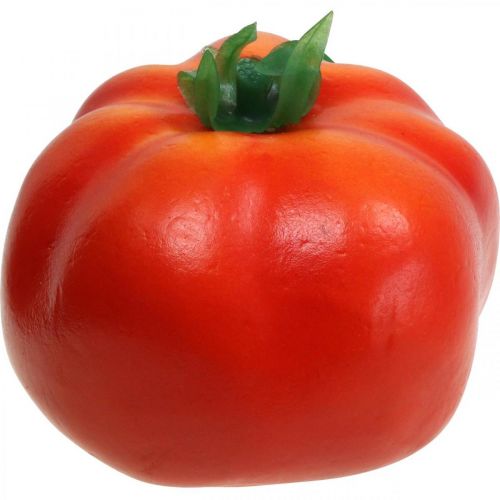 Artículo Verduras decorativas, verduras artificiales, tomate artificial rojo Ø8cm