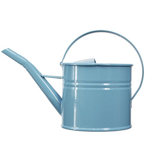 Artículo Regadera decorativa maceta azul metal 28x13x17cm 1,25l