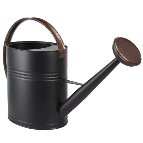 Floristik24 Regadera decorativa metal boquilla verde oliva negro 60x19x38cm