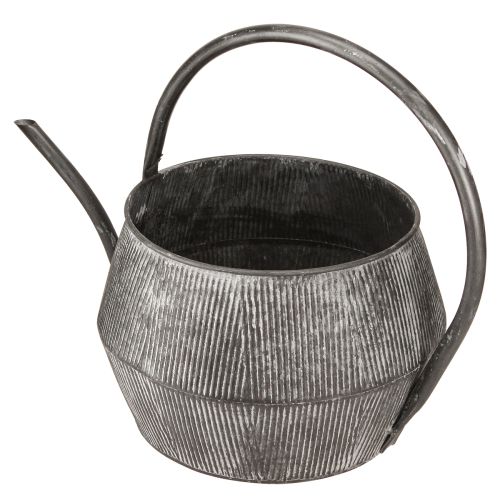 Artículo Regadera de decoración Metal Tetera Negra 39×25×30,5cm