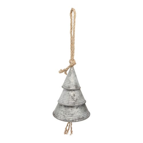 Artículo Campanas decorativas de zinc estilo vintage Campanas navideñas Al. 19 cm