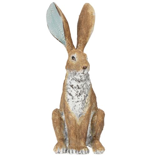 Artículo Figura decorativa de conejo para decorar el hogar en primavera, 32 cm, 2 piezas