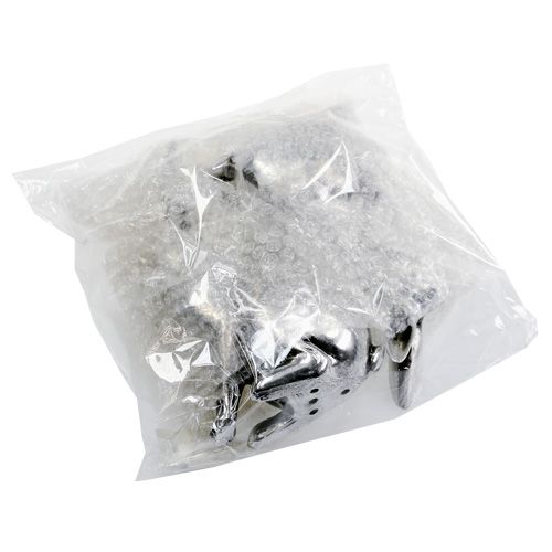 Floristik24 Conejo decorativo plata 15cm 2pcs