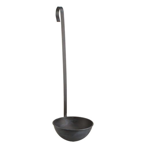 Floristik24 Cuenco decorativo para plantas con paleta antracita colgante Ø16,5cm 2ud