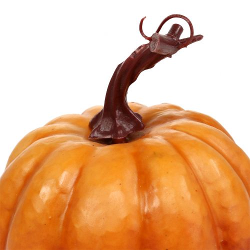 Floristik24 Deco Calabaza Naranja 14cm