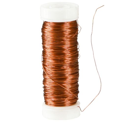 Artículo Hilo Deco Esmaltado Naranja Ø0.30mm 30g/50m