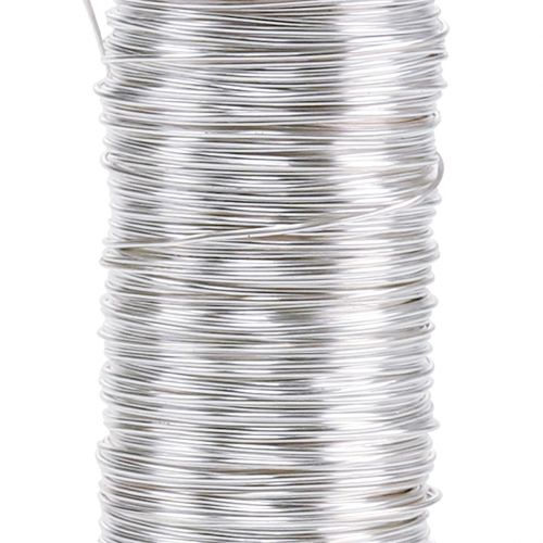 Artículo Alambre Deco Esmaltado Plata Ø0.50mm 50m 100g